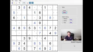 Solving An Expert Sudoku From India