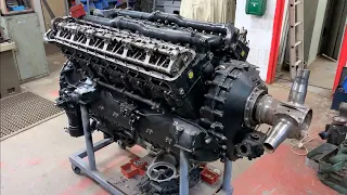 Merlin engine - camshaft and ignition timing