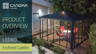 Ledro Enclosed Gazebo | Palram - Canopia