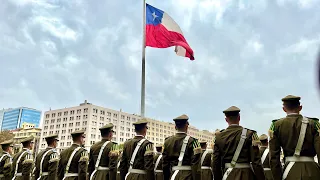 Escuela de Carabineros de Chile - "Izamiento a la Gran Bandera 2024"