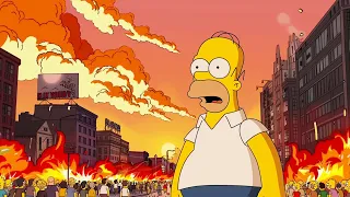 World's End? | 10 Terrifying Disasters The Simpsons Predicted Could Happen