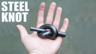 Tying a KNOT with STEEL!!