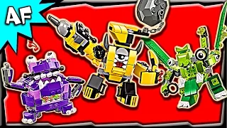 Lego Mixels MAX Series 6: Weldos, Munchos, Glorp Corp Stop Motion Build Review