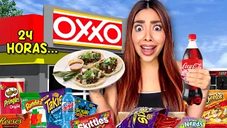 Sobreviviendo 24 horas sólo con comida del OXXO! | Rebeca Mendiola