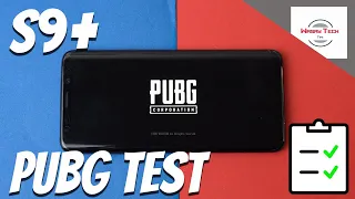 Ultimate Samsung s9 Plus PUBG Test | PUBG Test S9 Plus | s9 Plus PUBG Test