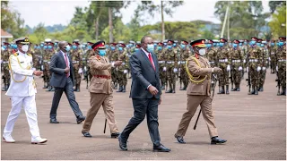 SEE WHAT HAPPENED AS PRESIDENT UHURU PRESIDED OVER KDF PASSING OUT PARADE 2020 IN ELDORET!!