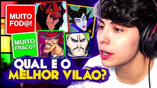 QUAL É O MELHOR VILÃO DA DISNEY? | TIERLIST