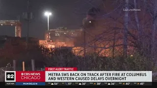 Metra Southwest service resumes after fire