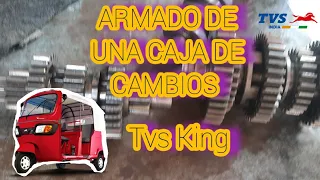 ARMADO DE UNA CAJA DE CAMBIOS DE TVS KING