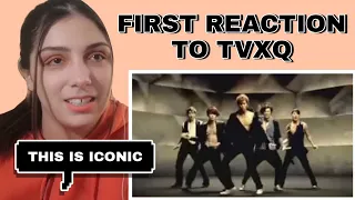 FIRST TIME REACTING TO TVXQ: Mirotic, Catch Me, etc.