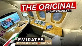 EMIRATES 777 First Class 🇦🇪 Dubai ✈ Muscat 🇴🇲 The ORIGINAL Game Changer