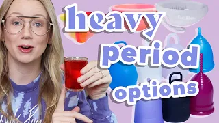 Best Menstrual Cups for a Heavy Period (and Discs!)