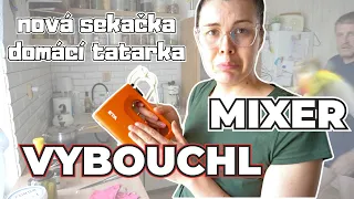 SEKAČKA PARKSIDE, VYBOUCHL NÁM MIXER, DOMÁCÍ TATARKA RECEPT