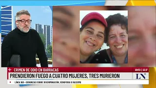 Crimen de odio en Barracas: prendieron fuego a cuatro mujeres, tres murieron