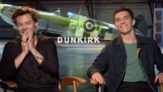 Dunkirk interview with Harry Styles & Fionn Whitehead