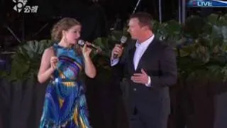 The World Games in Taiwan Kaohsiung 海莉(Hayley Westenra)&羅素(Russell Watson)--The Prayer