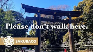 The Meiji Jingu Japanese Shrine is Royalty.