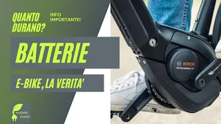 BATTERIE EBIKE, QUANTO DEVONO DURARE? Quale ebike scegliere? Quanto costa rifare una batteria?