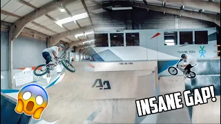 Sending INSANE GAPS at my NEW LOCAL SKATEPARK