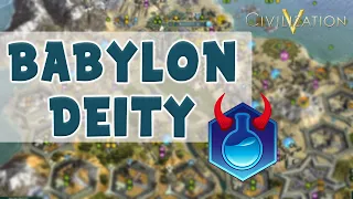 Civ 5 Deity Challenge! || Babylon to the MOON!? 🚀🚀🚀