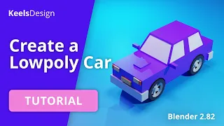 Blender 3D - Easy Lowpoly Car - Beginners Tutorial