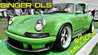 $2 MILLION SINGER Porsche DLS REVVING! 500 HORSEPOWER Air Cooled Porsche 911 REIMAGINED BY SINGER!