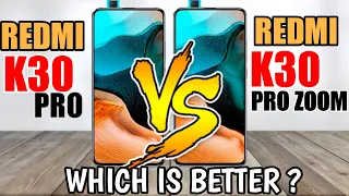 Redmi K30 Pro Vs Redmi K30 Pro Zoom /🔥 Full Comparison / Which is best K30 Pro Vs K30 Pro Zoom