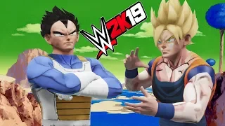 WWE2K19 CREATIONS : GOKU VS VEGETA