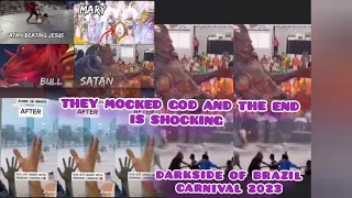 They mocked God and this happened|| darkside of Brazil carnival 2023|| #trending #faith #fyp #viral