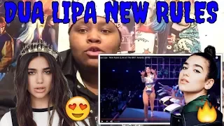 Dua Lipa - New Rules Live AT The Brit Awards 2018 Reaction