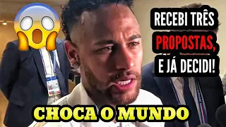 NEYMAR CHOCA MUNDO E REVELA ONDE VAI JOGAR A PRÓXIMA TEMPORADA 😱