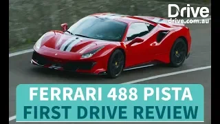 2018 Ferrari 488 Pista First Drive Review | Drive.com.au