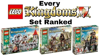 Every LEGO Kingdoms (2010-2012) Set Ranked