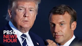 WATCH LIVE: Trump holds joint news conference with France's Macron at G-7