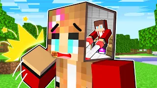 Maizen CONTROLS GIRL MIND - Funny Story in Minecraft (JJ and Mikey)