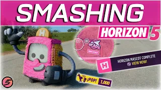 SMASH 5 PINATAS Forza Horizon 5 FORZATHON Daily Challenge How to get Horizon Arcade Wreckage FH5