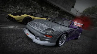 Fast And Furious Mitsubishi Eclipse Spyder Vs Pagani Huayra BC || One On One Battle || Most Wanted |