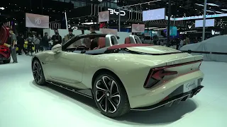 New MG Cyberster External and Internal Dynamic Auto Show Video (4K)