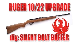 DIY $.75 Ruger 10/22 Bolt Buffer  YOU CAN DO IT!!