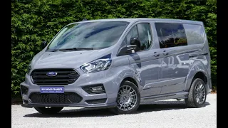 RARE Ford Transit Custom MS-RT Limited DCiV AUTOMATIC - 2.0 185ps Six Seat - SVO Squirrel Grey Paint