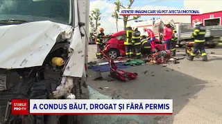 Tânărul care a provocat un accident grav în Târgoviște riscă 7 ani de închisoare