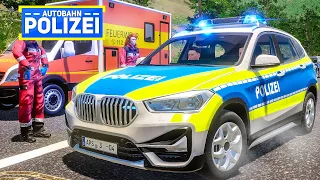 Neues Polizeifahrzeug und Tier-Chaos auf der Autobahn | AUTOBAHNPOLIZEI SIMULATOR 3 #2