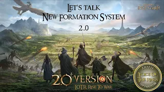 Let's talk New Formation System in 2.0 Rise To War | A RiseToWar Guide.