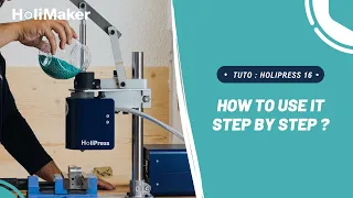 TUTO : HoliPress 16, the manual injection molding machine step by step ⚙️ - HoliMaker