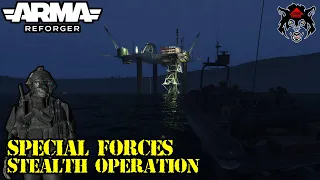 ARMA REFORGER - SPECIAL FORCES OIL RIG ASSAULT IN A WAR TORN COUNTRY (Wolf Platoon)