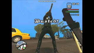 GTA SAN ANDREAS BUSTED 2