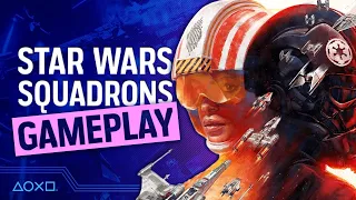 STAR WARS: Squadrons - Ultimate PS VR Gameplay and Flight Stick Setup