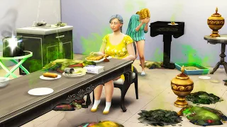 I left Sims 4 on for a week and got this ...