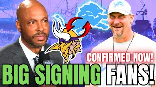 URGENT FANS! HUGE TRADE BETWEEN LIONS AND VIKINGS! OFFICIAL! DETROIT LIONS NEWS