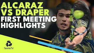 Carlos Alcaraz vs Jack Draper First Meeting Thriller! | Basel 2022 Highlights